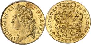 Georges II (1727-1760). Guinée 1746, ... 