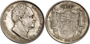 Guillaume IV (1830-1837). Half-crown ... 