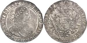 Ferdinand III (1637-1657). Thaler 1657, KB, ... 