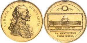 Victoria (1837-1901). Médaille d’Or, prix ... 