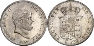 Naples et Deux-Siciles, Ferdinand II ... 