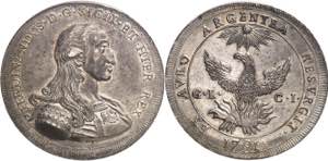 Sicile, Ferdinand IV (1759-1816). Once de 30 ... 