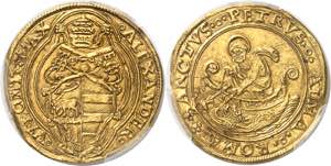 Vatican, Alexandre VI 1492-1503). Doppio ... 