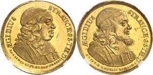 Jean III Sobieski (1674-1696). Médaille Or ... 