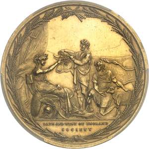 Georges III (1760-1820). Médaille d’Or, ... 
