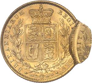 Victoria (1837-1901). Souverain, coin #11, ... 