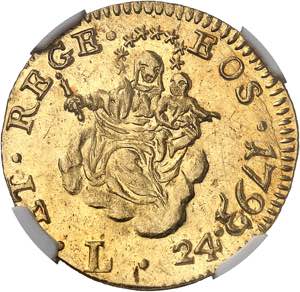 Gênes, République (1528-1797). 24 lire ... 