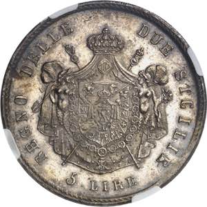 Naples, Joachim Murat (1808-1815). 5 lire ... 