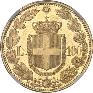 Umberto I (1878-1900). 100 lire 1883, R, ... 