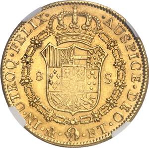 Charles IV (1788-1808). 8 escudos 1802 FT, ... 