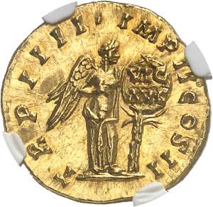Lucius Verus (161-169). Aureus 163-164, ... 