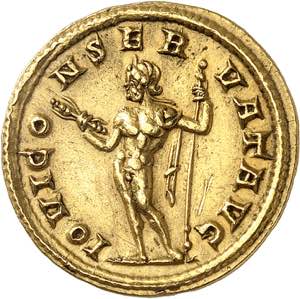 Dioclétien (284-305). Aureus 284-286, ... 