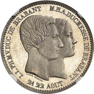 Léopold Ier (1831-1865). 10 centimes, ... 