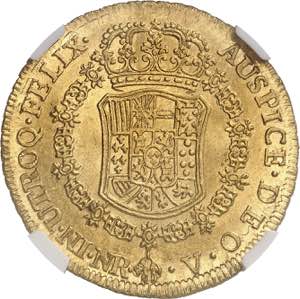 Charles III (1759-1788). 8 escudos 1769 V, ... 