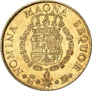 Ferdinand VI (1746-1759). 8 escudos, frappe ... 