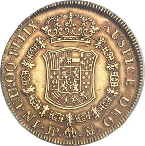 Charles III (1759-1788). 8 escudos “à la ... 