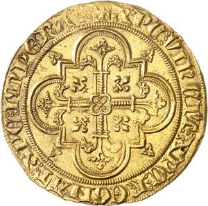 Philippe VI (1328-1350). Parisis d’or ND ... 