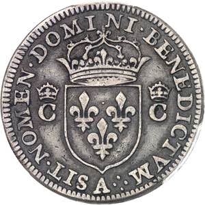 Charles IX (1560-1574). Piéfort de poids ... 