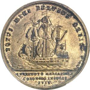 Louis XV (1715-1774). Médaille, création ... 