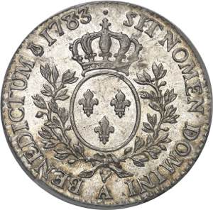 Louis XVI (1774-1792). Demi-écu aux rameaux ... 