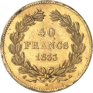 Louis-Philippe Ier (1830-1848). 40 francs ... 