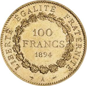IIIe République (1870-1940). 100 francs ... 