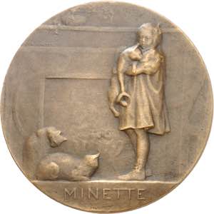 IIIe République (1870-1940). Médaille, Les ... 