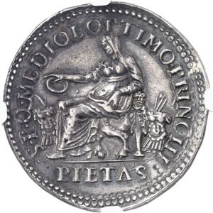 Milan, Charles Quint (1516-1554). Médaille ... 