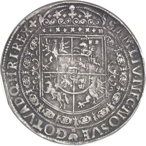 Sigismond III Vasa (1587-1632). Thaler 1629 ... 