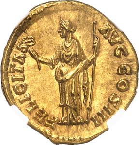 Marc Aurèle (161-180). Aureus 169, Rome. ... 