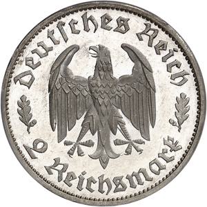 IIIe Reich (1933-1945). 2 mark, 175 ans de ... 