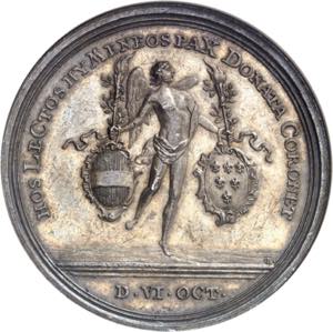 Joseph II (1765-1790). Médaille de mariage ... 