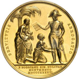 Nouvelle-Grenade (République de). Médaille ... 
