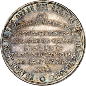 Isabelle II (1833-1868). Médaille, ... 