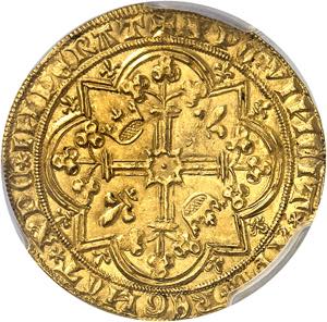 Charles V (1364-1380). Franc à pied ND ... 