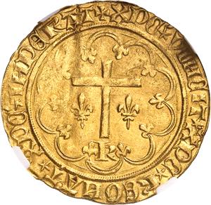 Charles VI (1380-1422). Salut d’or ND ... 