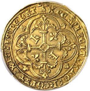 Charles VII (1422-1461). Franc à cheval ND ... 