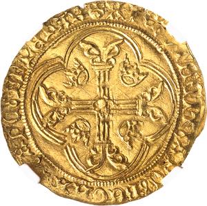 Louis XI (1461-1483). Écu d’or à la ... 