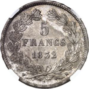 Louis-Philippe Ier (1830-1848). 5 francs ... 
