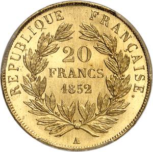 IIe République (1848-1852). 20 francs ... 