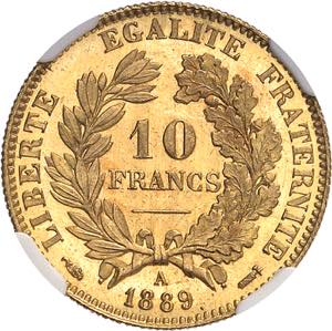 IIIe République (1870-1940). 10 francs ... 