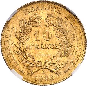 IIIe République (1870-1940). 10 francs ... 
