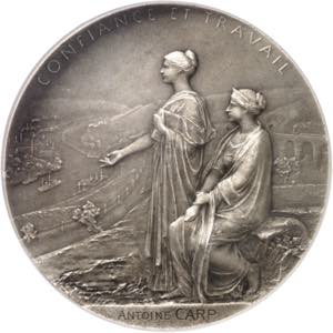 IIIe République (1870-1940). Médaille, ... 