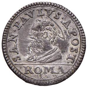Innocenzo XI (1676-1689). Roma. Mezzo grosso ... 