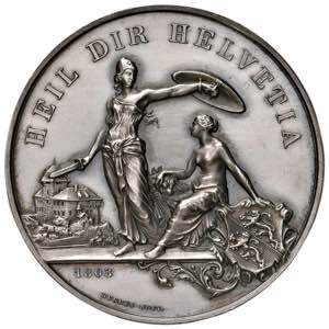 Svizzera. Confederazione (1848-). Medaglia ... 