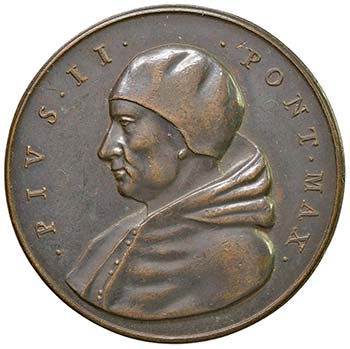 Pio II (1458-1464)- Medaglia ... 