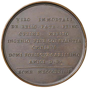 Ercole Consalvi - Medaglia 1824  ... 