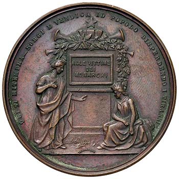 Pietro Barsanti - Medaglia 1870 - ... 