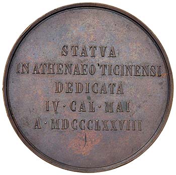 Alessandro Volta - Medaglia 1878 - ... 