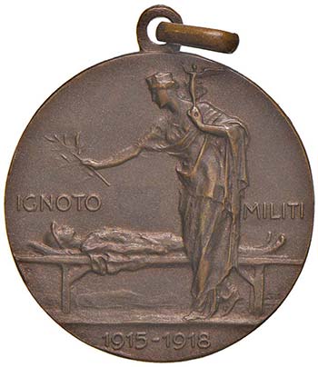 Milite Ignoto - Medaglia 1915-1918 ... 